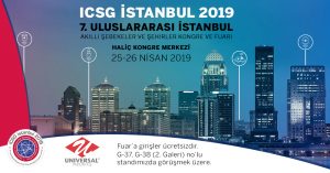 25-26 Nisan’da ICSG 2019 Fuarı’ndayız