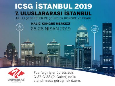 25-26 Nisan’da ICSG 2019 Fuarı’ndayız